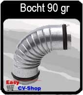 spiralo plooibocht 90 graden