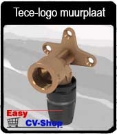 TECE logo muurplaat