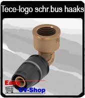 TECE logo schroefbus haaks