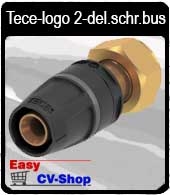 TECE logo schroefbus met moer