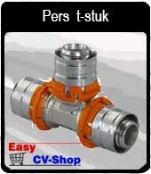 Unipipe pers t-stuk