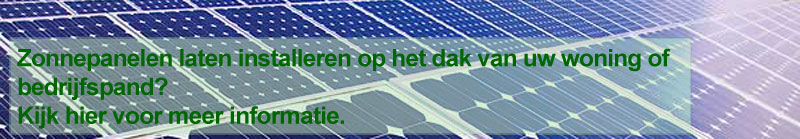 Klik hier voor meer informatie over onze zonnepanelen